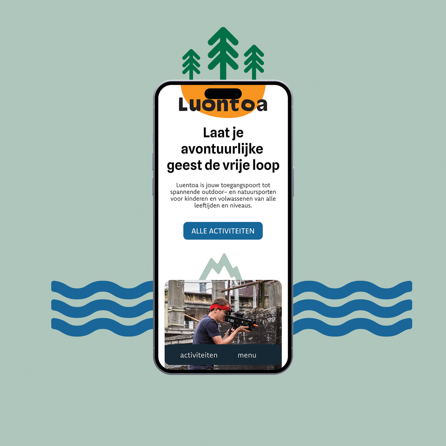 website ontwerp Luontoa natuursport